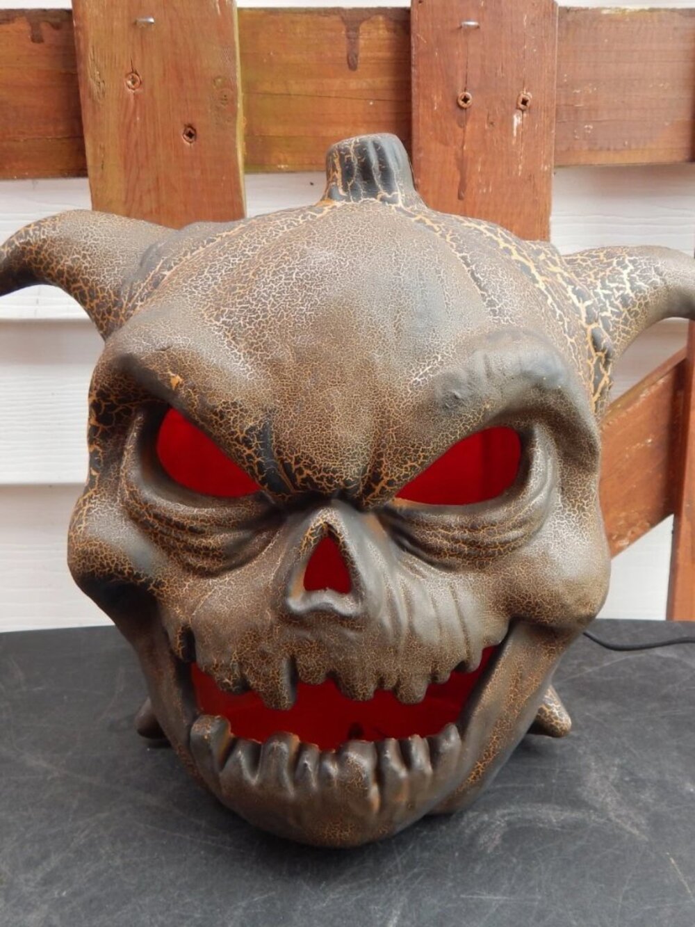 RARE Gemmy Molten Jack O Lantern Light-Up Pumpkin Blow Mold ******